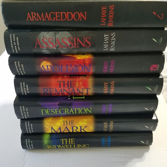 Lot 7 Left Behind Books Jerry Jenkins Tim LaHaye